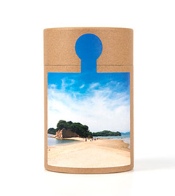 Kraft custom cylinder box