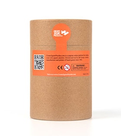 Kraft plain cylinder box
